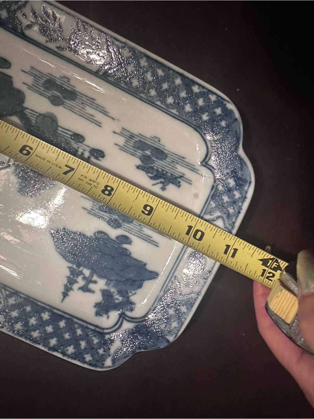 Vintage Asian Plate / Platter - Picture 2 of 6